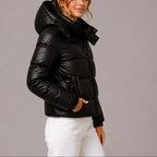 Miss | Jas Dames Gewatteerd Capuchon Heuplang Relaxed - Polyester - Miss Madera MIS-16A1R4