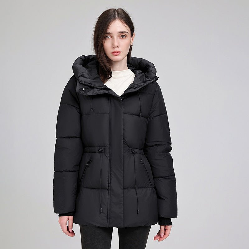 Miss | Jas Dames Gewatteerde Parka Capuchon Tailleerbaar - Polyester - Miss Madera MIS-1JCY9T