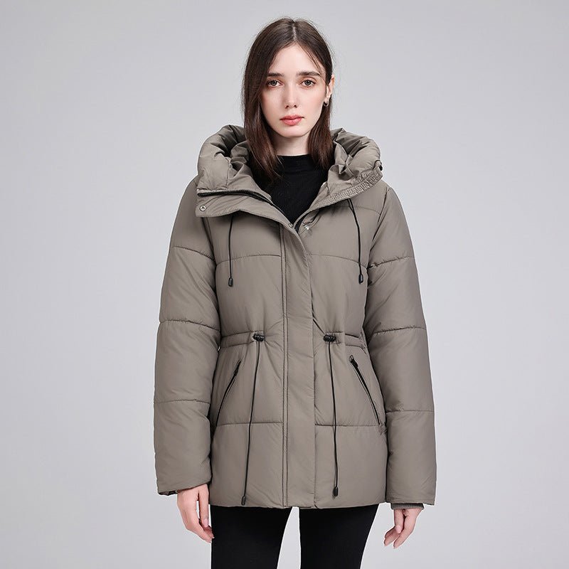 Miss | Jas Dames Gewatteerde Parka Capuchon Tailleerbaar - Polyester - Miss Madera MIS-9CTIWX