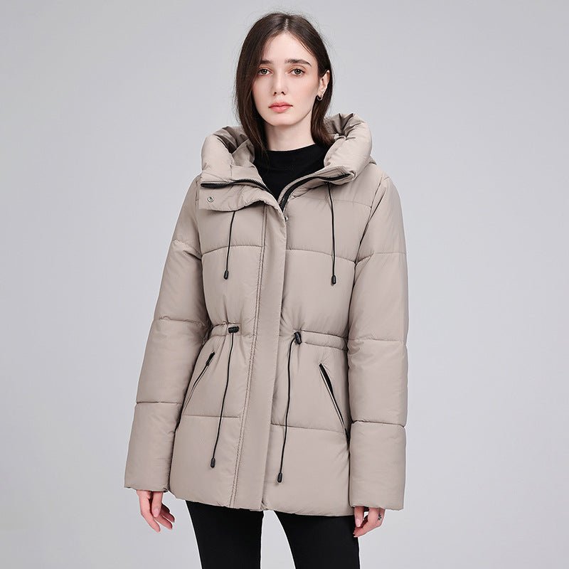 Miss | Jas Dames Gewatteerde Parka Capuchon Tailleerbaar - Polyester - Miss Madera MIS-JQCE4Z