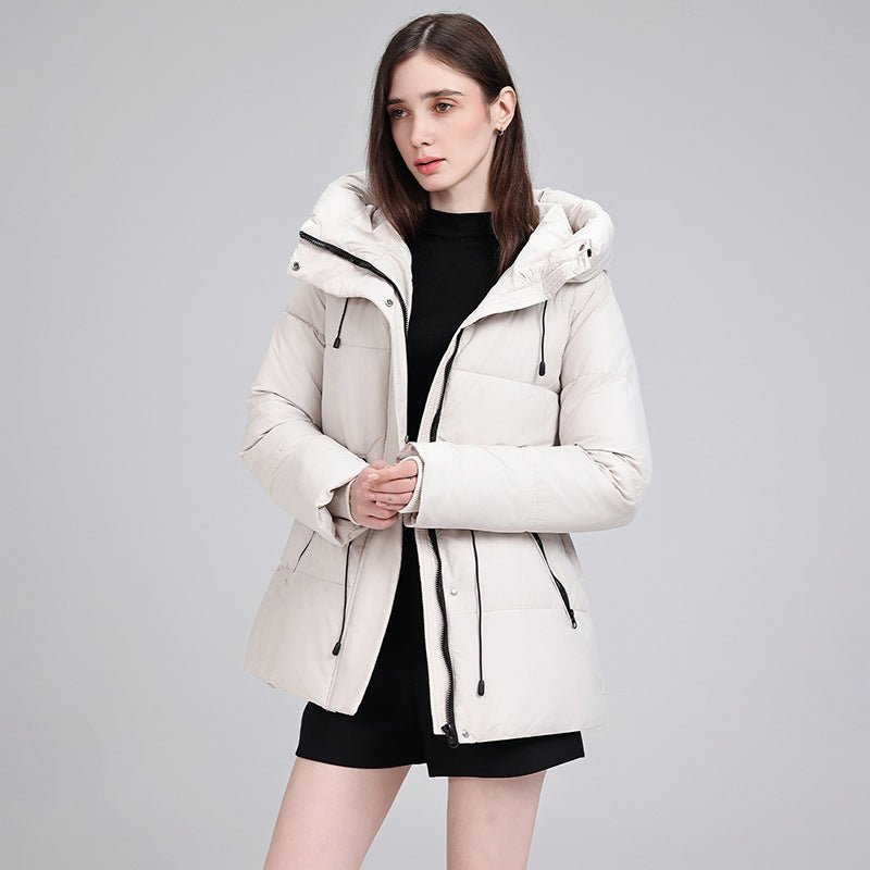 Miss | Jas Dames Gewatteerde Parka Capuchon Tailleerbaar - Polyester - Miss Madera MIS-GZBWX4