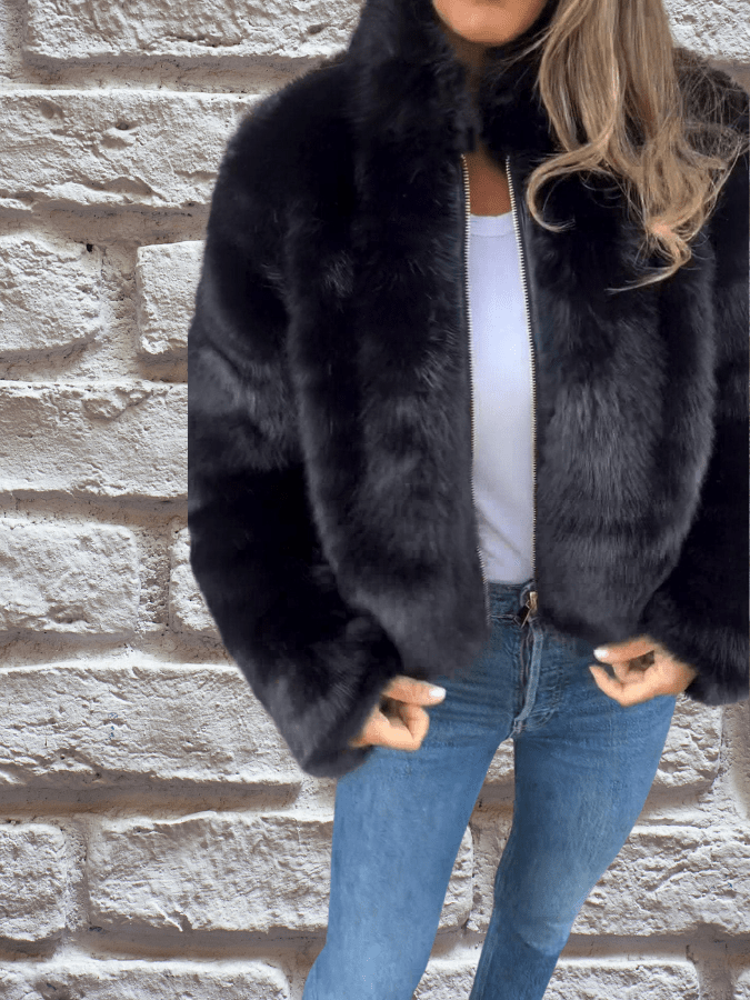 Miss | Jas Dames Hoge Kraag Lichtgewicht Ritssluiting Herfst-Winter - Miss Madera MIS-OXKGIH