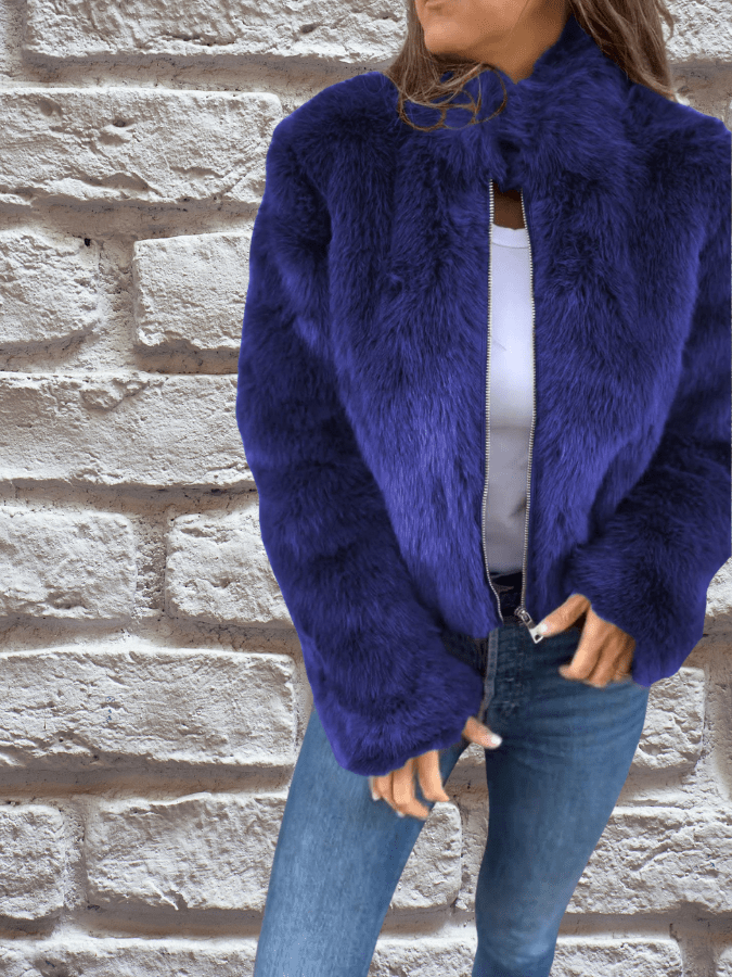 Miss | Jas Dames Hoge Kraag Lichtgewicht Ritssluiting Herfst-Winter - Miss Madera MIS-SI30Y3
