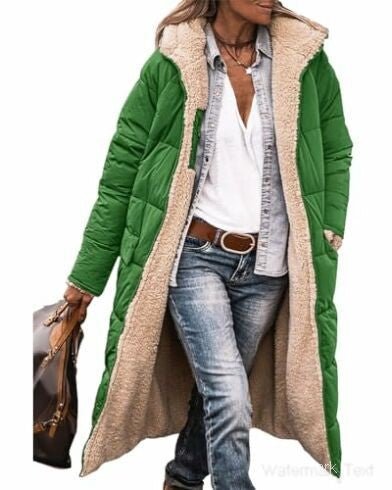 Miss | Jas Dames Omkeerbaar Teddy-Fleece Gewatteerd - Polyester - Miss Madera MIS-VM9KKG