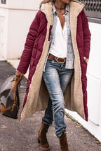 Miss | Jas Dames Omkeerbaar Teddy-Fleece Gewatteerd - Polyester - Miss Madera MIS-BL7SCL