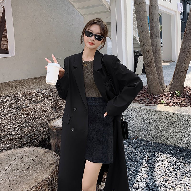 Miss | Jas Dames Oversize Trenchcoat Stijl Verlengde Snit - Miss Madera MIS-YUI0HK