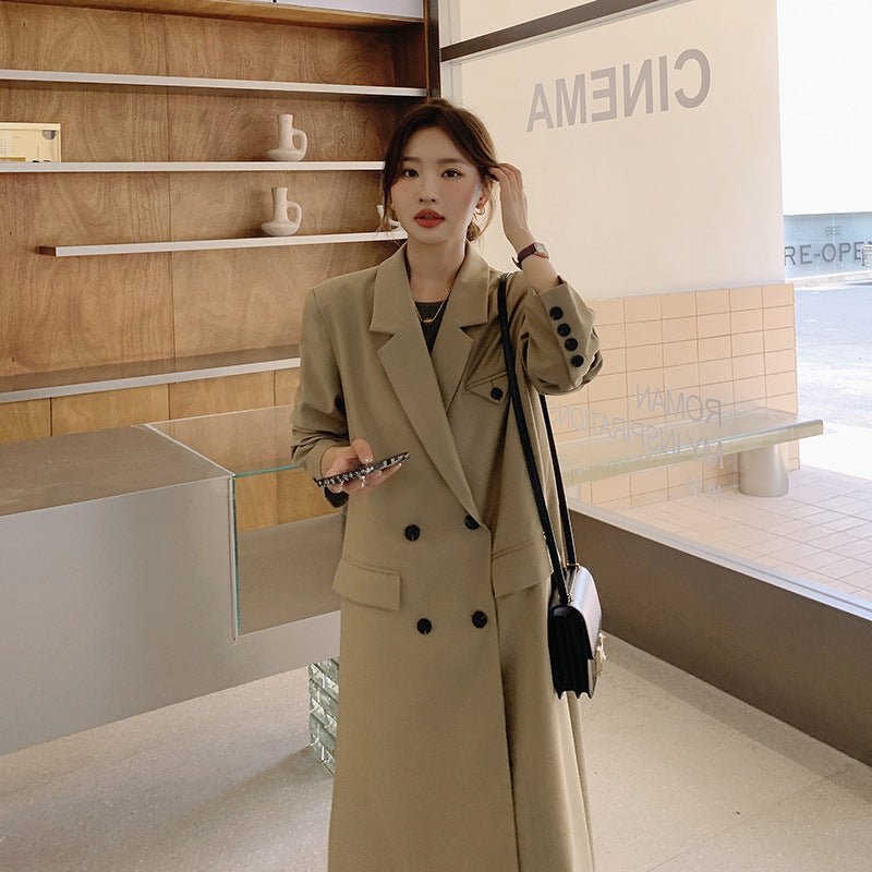 Miss | Jas Dames Oversize Trenchcoat Stijl Verlengde Snit - Miss Madera MIS-YUI0HK