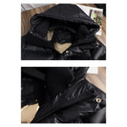 Miss | Jas Dames Oversized Gewatteerd Capuchon Lang - Polyester - Miss Madera MIS-4R8EVU