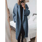 Miss | Jas Dames Oversized Revers Dubbele Knopenrij - Wol - Miss Madera MIS-G7TCZH