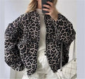 Miss | Jas Dames Relaxed Fit Luipaardprint Ritsluiting - Miss Madera MIS-VGA26E