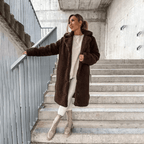 Miss | Jas Dames Teddy Relaxed Fit Knoopsluiting - Teddy - Miss Madera MIS-ZZQWL1