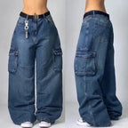 Miss | Jeans Dames Baggy - Denim - Miss Madera MIS-664FC2