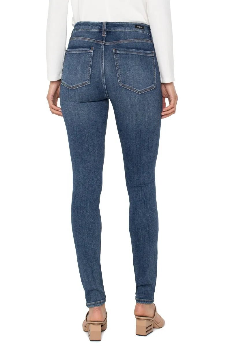 Miss | Jeans Dames Casual Slim Fit - 100% denim - Miss Madera