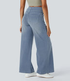 Miss | Jeans Dames Casual Slim Fit - Katoen - Miss Madera