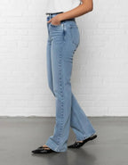 Miss | Jeans Dames Casual Straight - 100% denim - Miss Madera