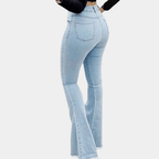 Miss | Jeans Dames Flared Fit - Stretch Denim - Miss Madera MIS-5E050C