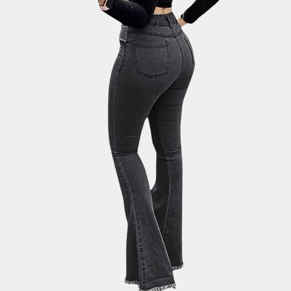 Miss | Jeans Dames Flared Fit - Stretch Denim - Miss Madera MIS-A1181F