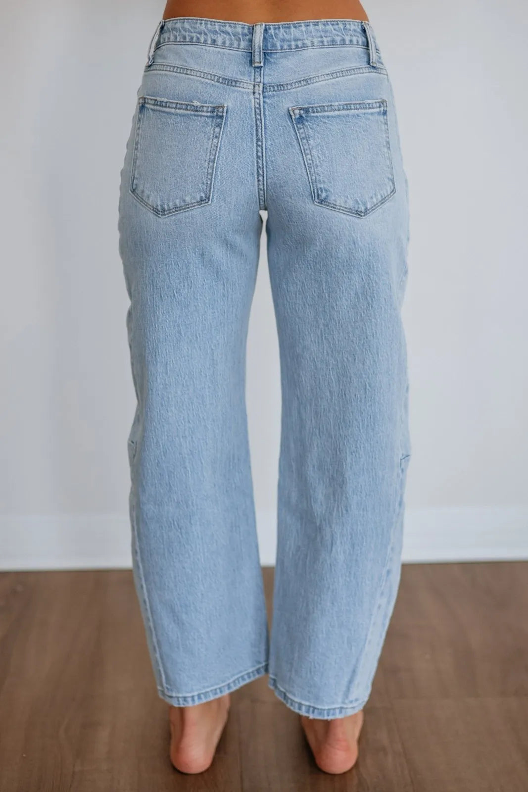 Miss | Jeans Dames High Rise Barrel Leg - Denim - Miss Madera MIS-3GGQX0