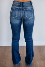Miss | Jeans Dames High Rise Bootcut - Denim - Miss Madera MIS-7P4YBV