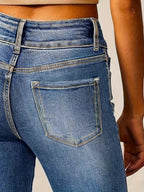 Miss | Jeans Dames High-Waist Flare - Denim - Miss Madera MIS-XCDLP6