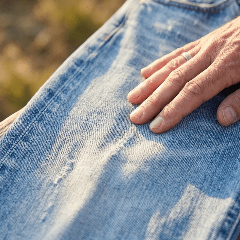 Miss | Jeans Dames Rechte Pijp Kort Retro - Denim - Miss Madera MIS-3ETFDF