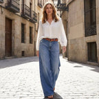 Miss | Jeans Dames Retro Hoge Taille - Denim - Miss Madera MIS-JD1XR0