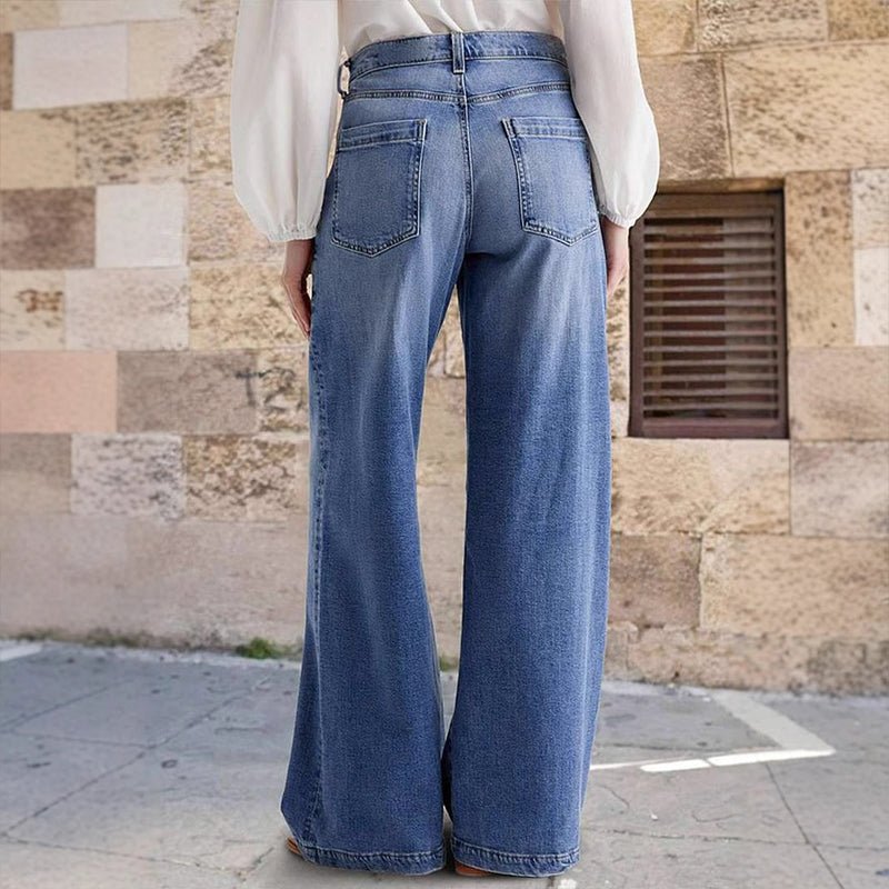 Miss | Jeans Dames Retro Hoge Taille - Denim - Miss Madera MIS-JD1XR0