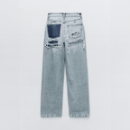 Miss | Jeans Dames Vintage High Waist Relaxed Fit - Denim - Miss Madera MIS-LL1XOE