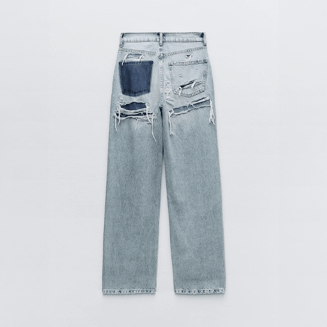 Miss | Jeans Dames Vintage High Waist Relaxed Fit - Denim - Miss Madera MIS-LL1XOE