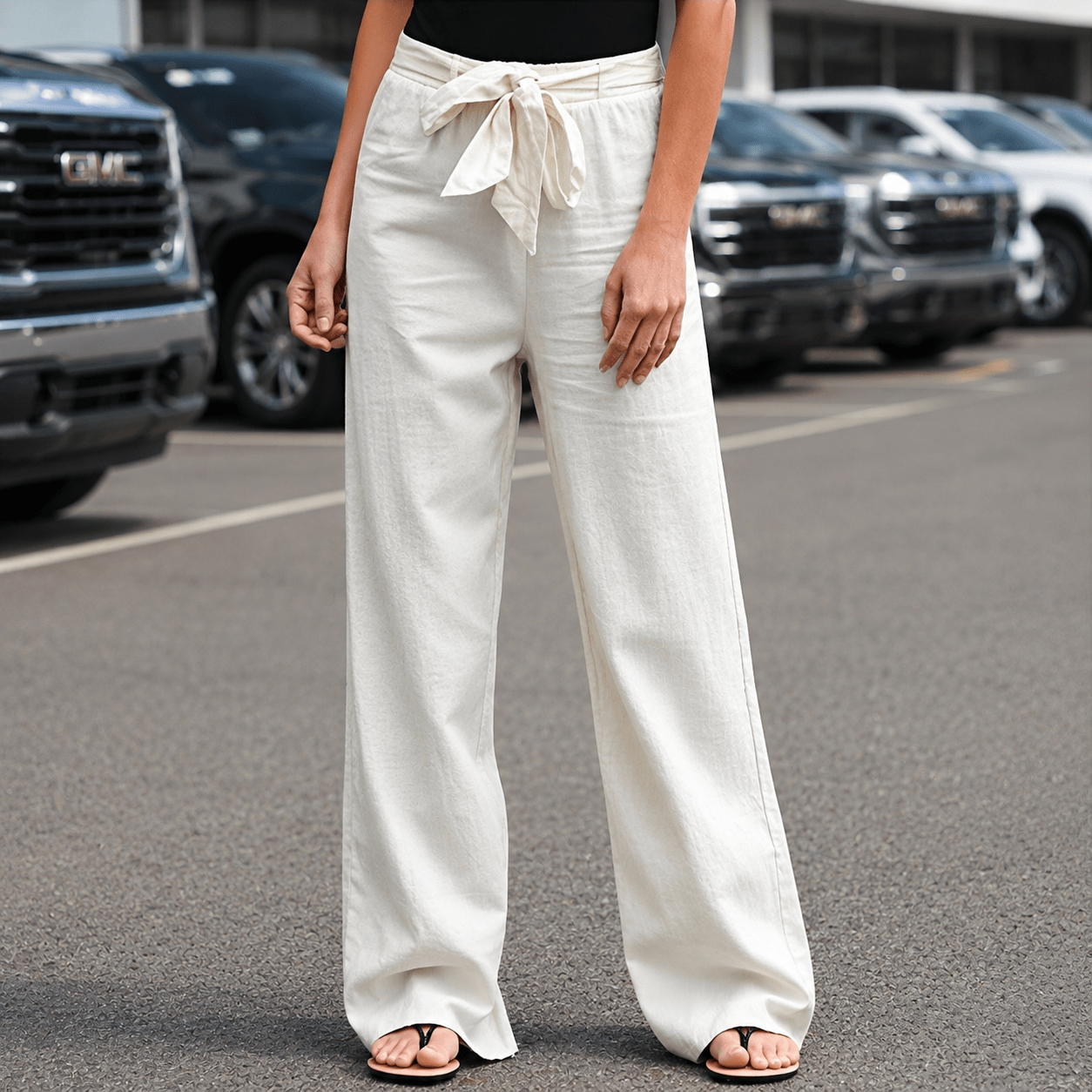Miss | Jeans Dames Wide Leg Relaxed - Denim - Miss Madera MIS-HSEDV4