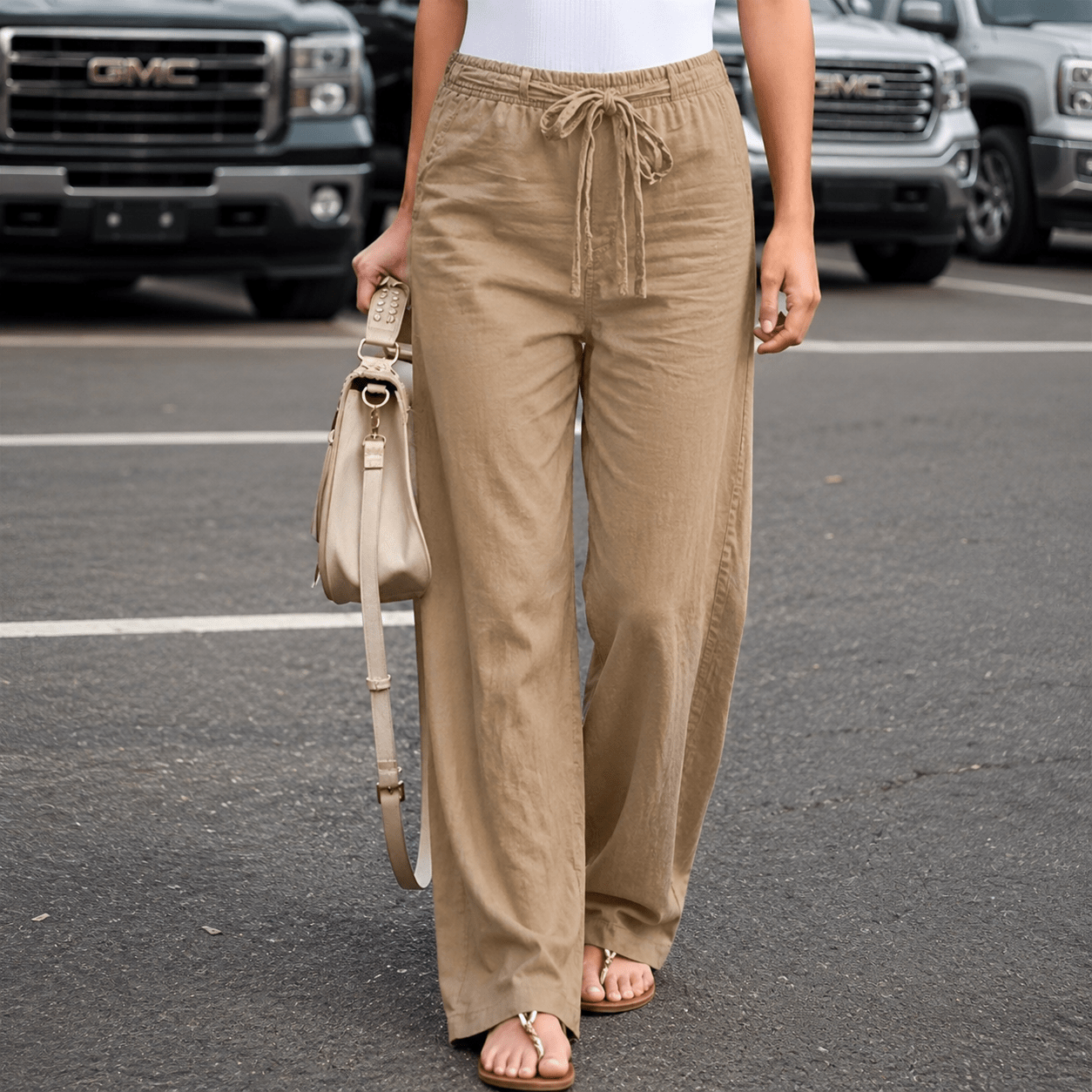 Miss | Jeans Dames Wide Leg Relaxed - Denim - Miss Madera MIS-HDEB4K