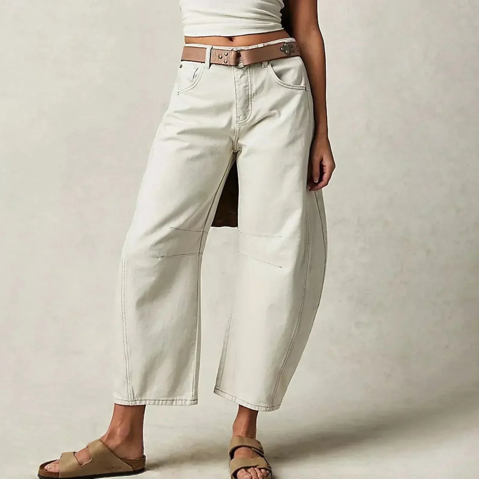Miss | Jeans Dames Wijde Pasvorm Casual - Denim - Miss Madera MIS-RL1SCD