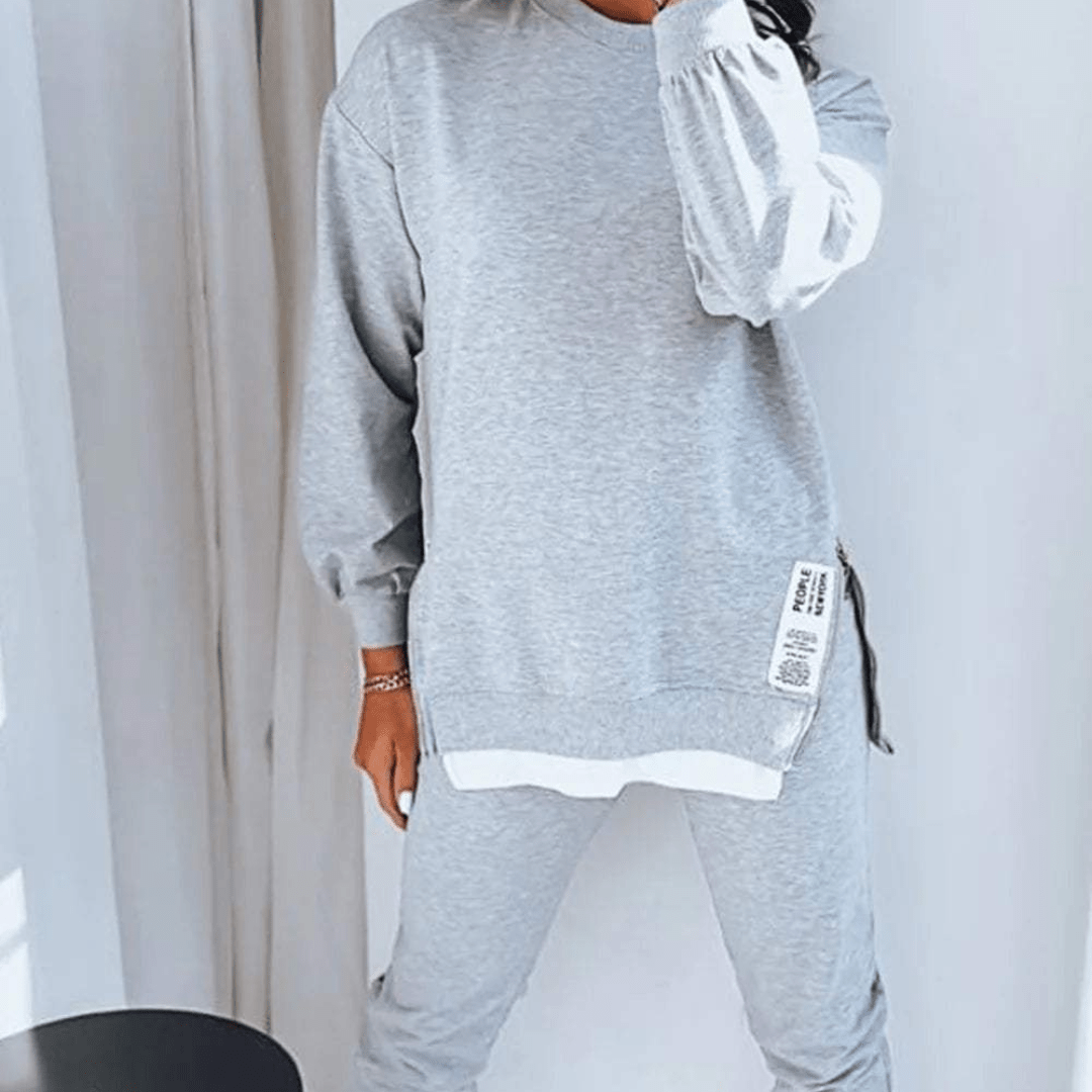 Miss | Jogger set Dames Casual Fit - Polyester - Miss Madera MIS-LFG74F