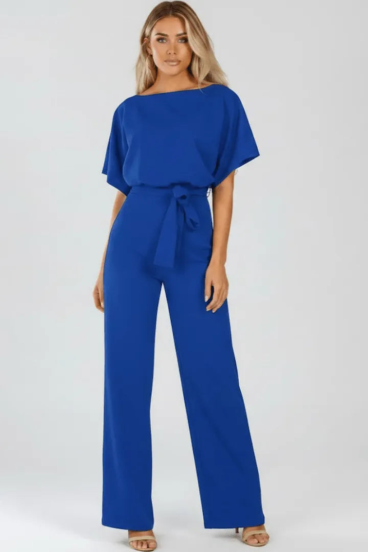 Miss | Jumpsuit Dames Casual Met Riem - Polyester - Miss Madera MIS-7A5743