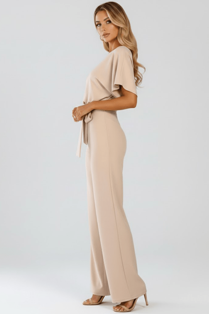 Miss | Jumpsuit Dames Casual Met Riem - Polyester - Miss Madera MIS-9C4E0D