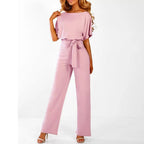 Miss | Jumpsuit Dames Casual Oranje - Polyester - Miss Madera MIS-D8995F