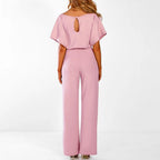 Miss | Jumpsuit Dames Casual Oranje - Polyester - Miss Madera MIS-D8995F