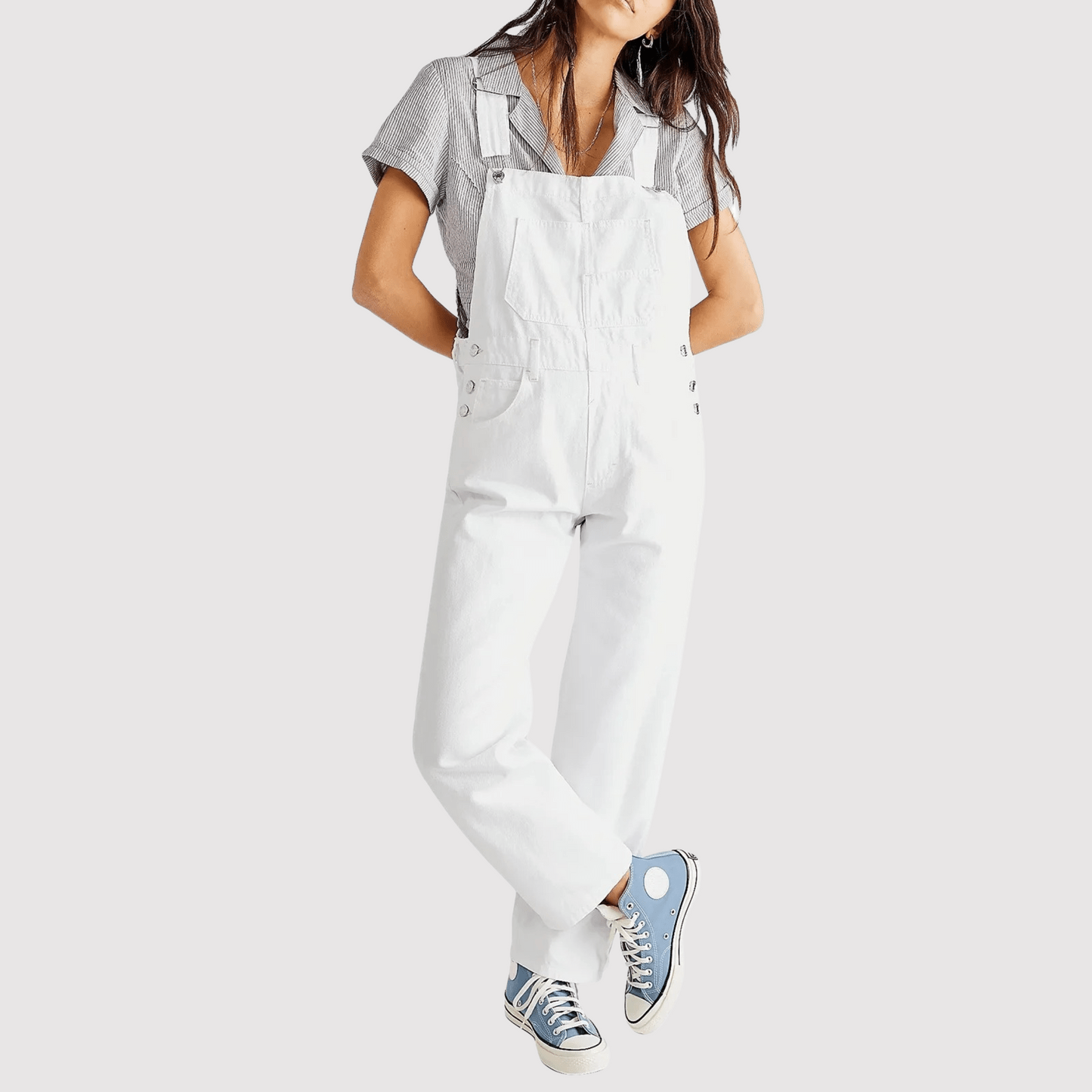 Miss | Jumpsuit Dames Casual Tuinbroek - Denim - Miss Madera MIS-Q6EGGL