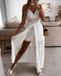 Miss | Jumpsuit Dames Elegant Kant - Polyester - Miss Madera MIS-5Z6BFT