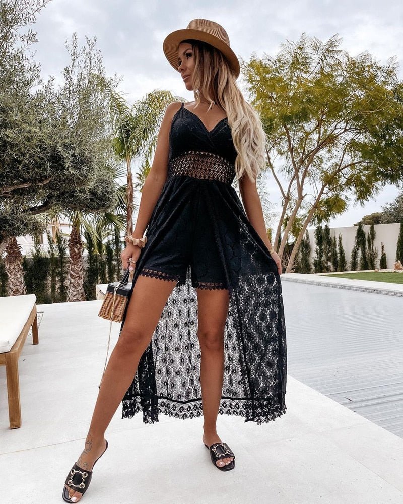 Miss | Jumpsuit Dames Elegant Kant - Polyester - Miss Madera MIS-5Z6BFT