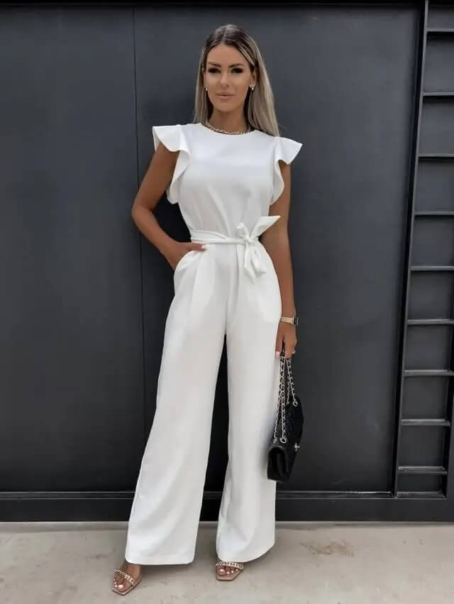 Miss | Jumpsuit Dames Elegant - Viscose - Miss Madera