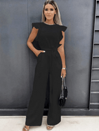 Miss | Jumpsuit Dames Elegant - Viscose - Miss Madera