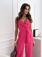 Miss | Jumpsuit Dames Elegante Casual - Katoenmix - Miss Madera MIS-U4QLXO