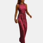 Miss | Jumpsuit Dames Glitter Avond - Polyester - Miss Madera MIS-13RSOX