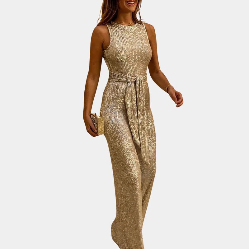 Miss | Jumpsuit Dames Glitter Avond - Polyester - Miss Madera MIS-4EVWHR