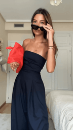 Miss | Jumpsuit Dames Jaarrond Relaxed - Stof - Miss Madera MIS-A1BEFF