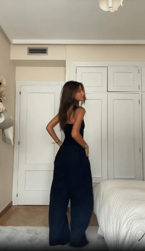 Miss | Jumpsuit Dames Jaarrond Relaxed - Stof - Miss Madera MIS-A1BEFF