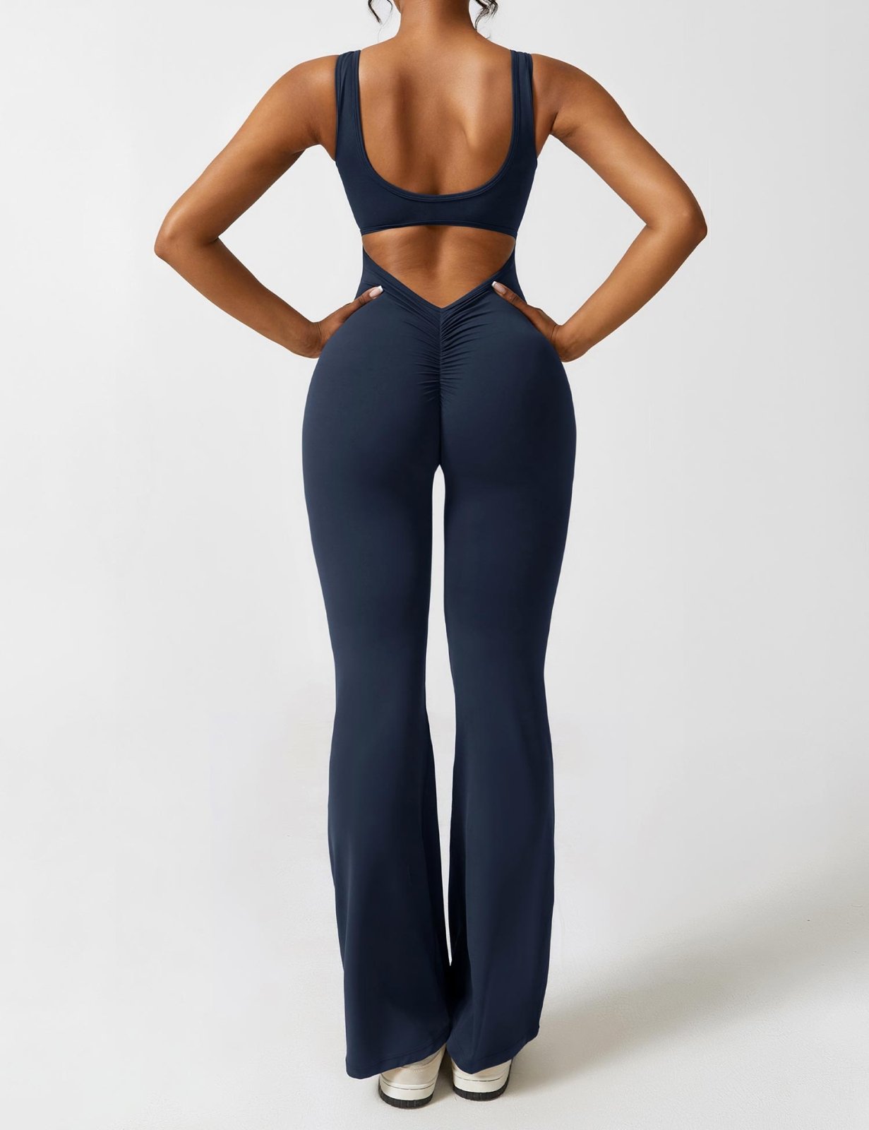 Miss | Jumpsuit Dames Modern - Polyester - Miss Madera