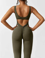 Miss | Jumpsuit Dames Modern - Polyester - Miss Madera