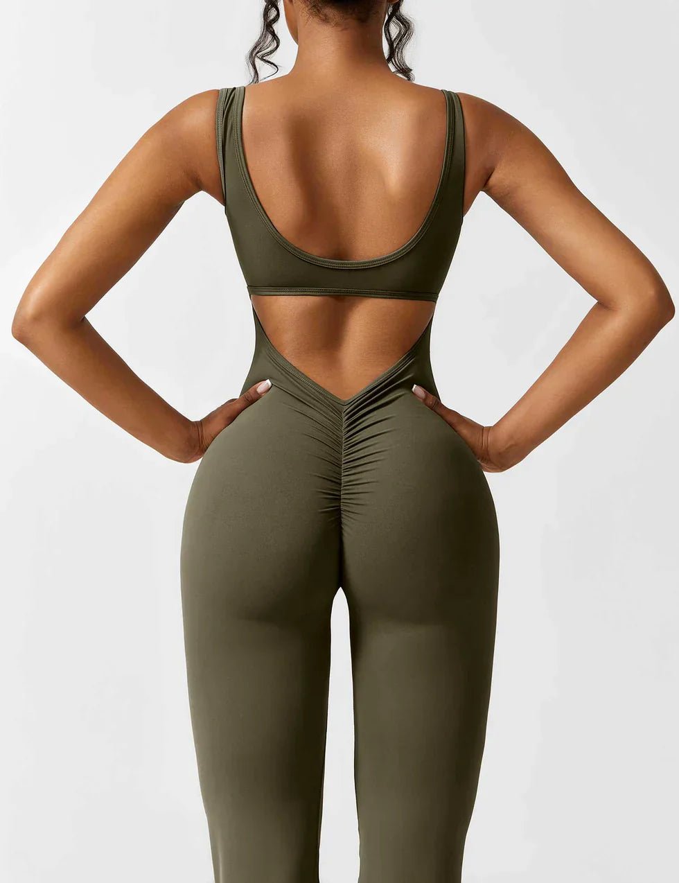 Miss | Jumpsuit Dames Modern - Polyester - Miss Madera